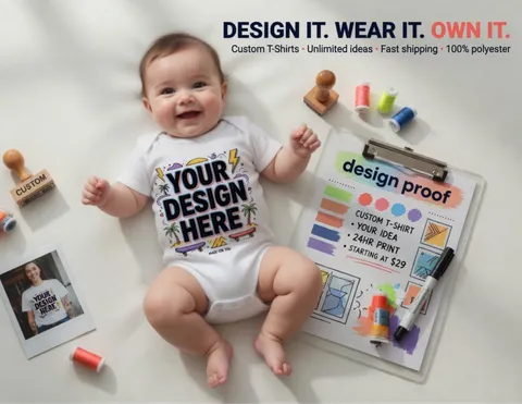 Custom 1st Birthday Onesie Personalized Cake Smash Outfit photo 1